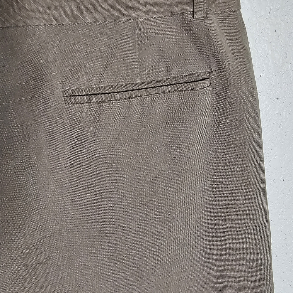 Alex Marie linen/Rayon blend Bermuda pants Size 4 - Picture 8 of 9